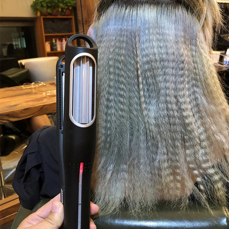 2-in-1 Hair Crimper Curler - Frezy Haven 