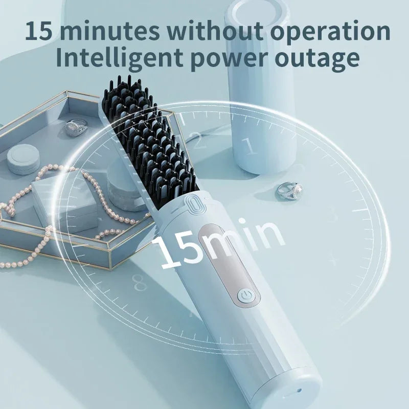 Wireless Hair Straightener - Frezy Haven 