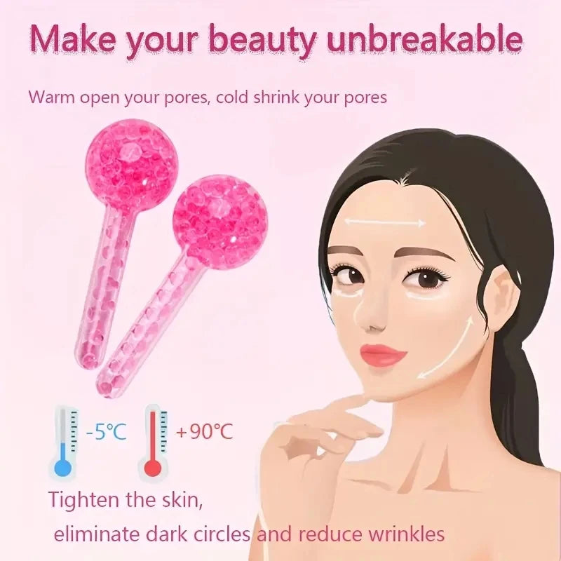 Cooling Glow Facial Roller Globes - Frezy Haven 