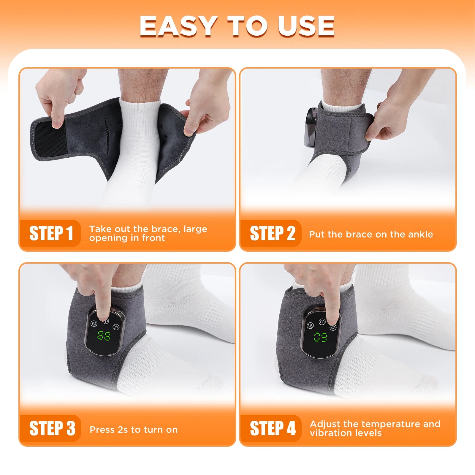 3 Level Heating Foot Massager - Frezy Haven 