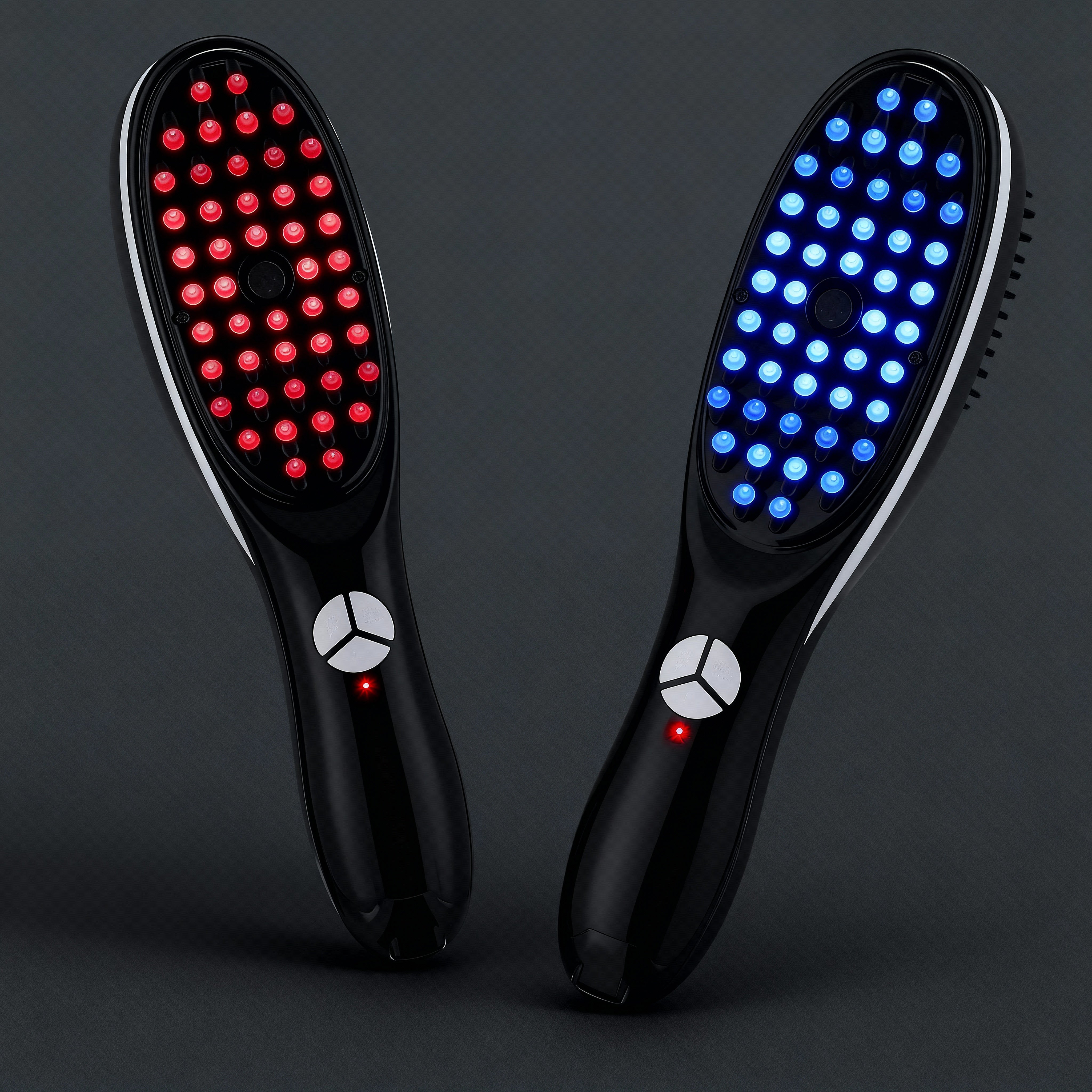 Red Light Sonic Scalp Massager Brush - Frezy Haven 